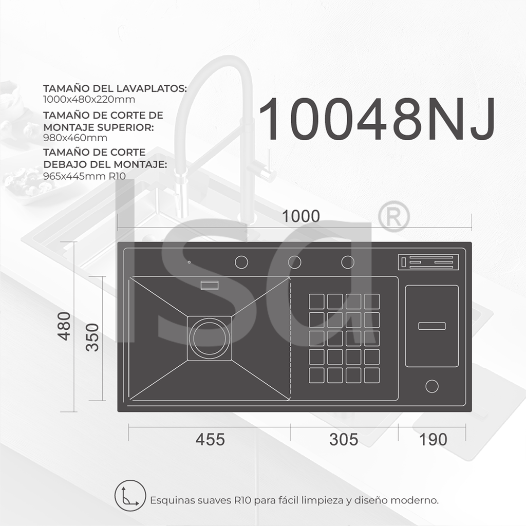 LAVAPLATOS 10048NJ